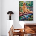 thumbnail image 5 of Hudo Dog Canvas Wall Art,Dog Wall Art print, Colorful Golden Retriever Dog Decor for Kids Nursery Bedroom Living Room Office Home Unframed 8x12 inches, 5 of 5