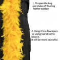 thumbnail image 3 of Chandelle Feather Happy Feather Turkey de Feather, 80 g, 5,9 pies, color dorado, 3 of 5