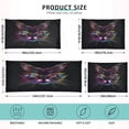 thumbnail image 2 of Colorful Cat Head Plush Pillow Cases Queen Size Ultra Soft Warm Pillowcases with Zipper 20"x30", 2 of 9
