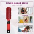 thumbnail image 7 of Hair Brush Detangling Brush for Women Travel Wet Hair Brush for Straight Curly Hair Barber Brush Tools Red, 7 of 7