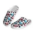 thumbnail image 2 of Wukai Heart Panda Print Women's Indoor Bedroom Slipper Slip On Shoes, Unisex House Shoes with Anti-Skid Sole for Men, Gift for Women Men-35/36, 2 of 7
