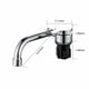 thumbnail image 3 of Scienceny Grifo de agua elegante y duradero para cocina, baño, fregadero cubierto de acero inoxidable, grifo de cobre Vehículos, repuestos y accesorios Mis, 3 of 6