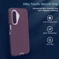 thumbnail image 2 of Entronix Heavy Duty Case Compatible with Galaxy A26, Shockproof Hard Cover, Purple, 2 of 7