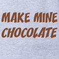 thumbnail image 2 of CafePress - FIN Make Mine Chocolate - Cute Infant Baby Football Bodysuit, 2 of 3