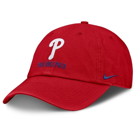 Men's Nike Red Philadelphia Phillies Club Adjustable Hat