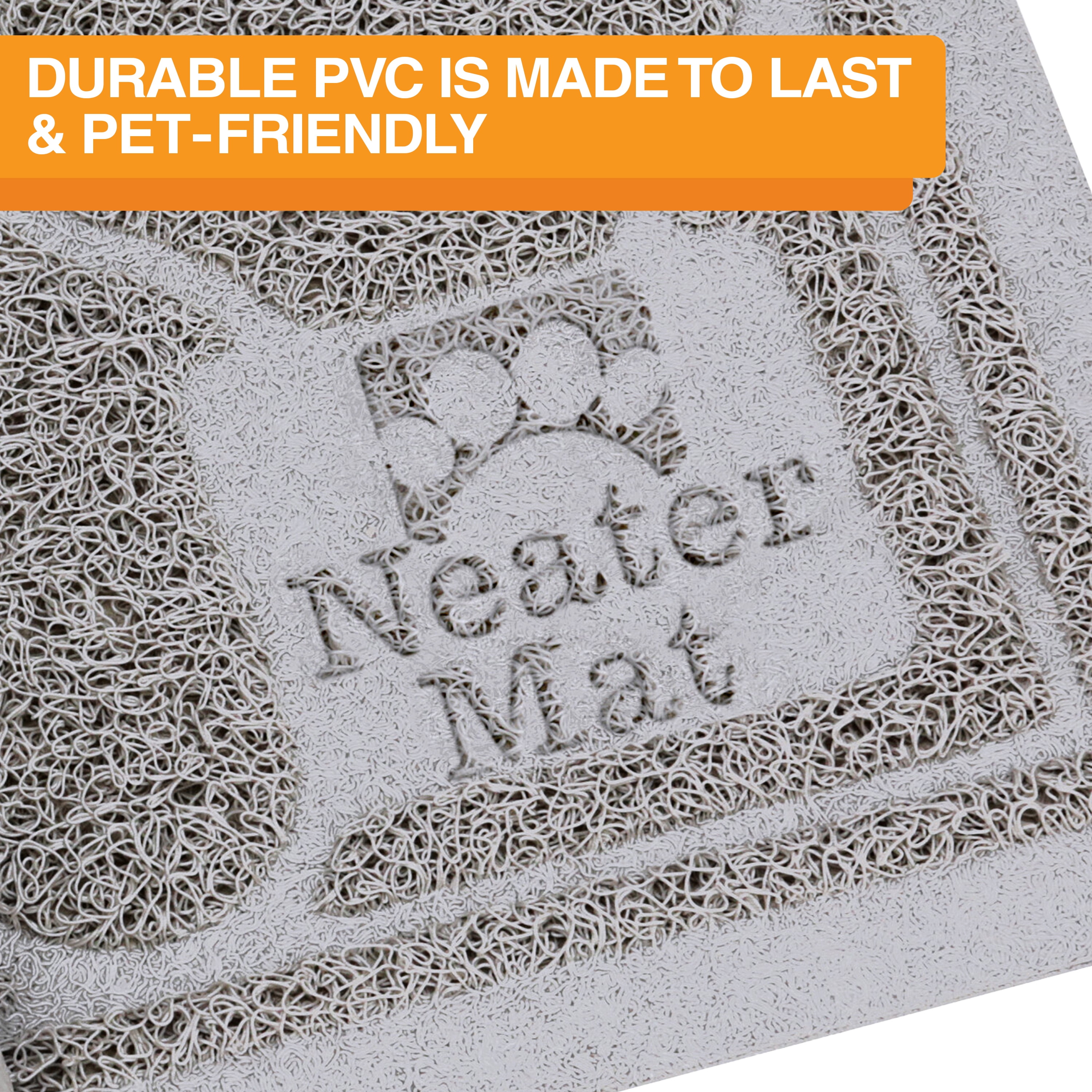 Neater Pets Neater Mat Litter Trapping Mat, Grey, 20" x 30"