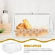 thumbnail image 3 of Panera de plástico, contenedor para pan de molde, dispensador de pan, caja para almacenar granos, caja para pasteles, mantequera para pan casero y pan de panadería, 3 of 8