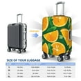 thumbnail image 5 of Picia Orange Luggage Protector Cover Thicken Suitcase Protector Cover Fit 18-32 Inch Luggage-, 5 of 9