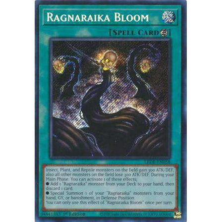 YuGiOh Legacy of Destruction Secret Rare Ragnaraika Bloom LEDE-EN058
