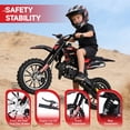 thumbnail image 4 of Yedigre Mini Kid Dirt Bike, 49CC 2-Stroke Gas Powered Motorcycle, Up to 25 Mph, Max Load 330 LBS, for Children Aged 3 to 12, 4 of 10