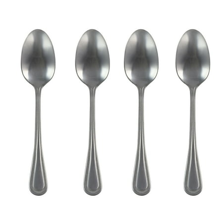 Manor Teaspoon - Gibson Home Graylyn 4 Piece Teaspoon Set