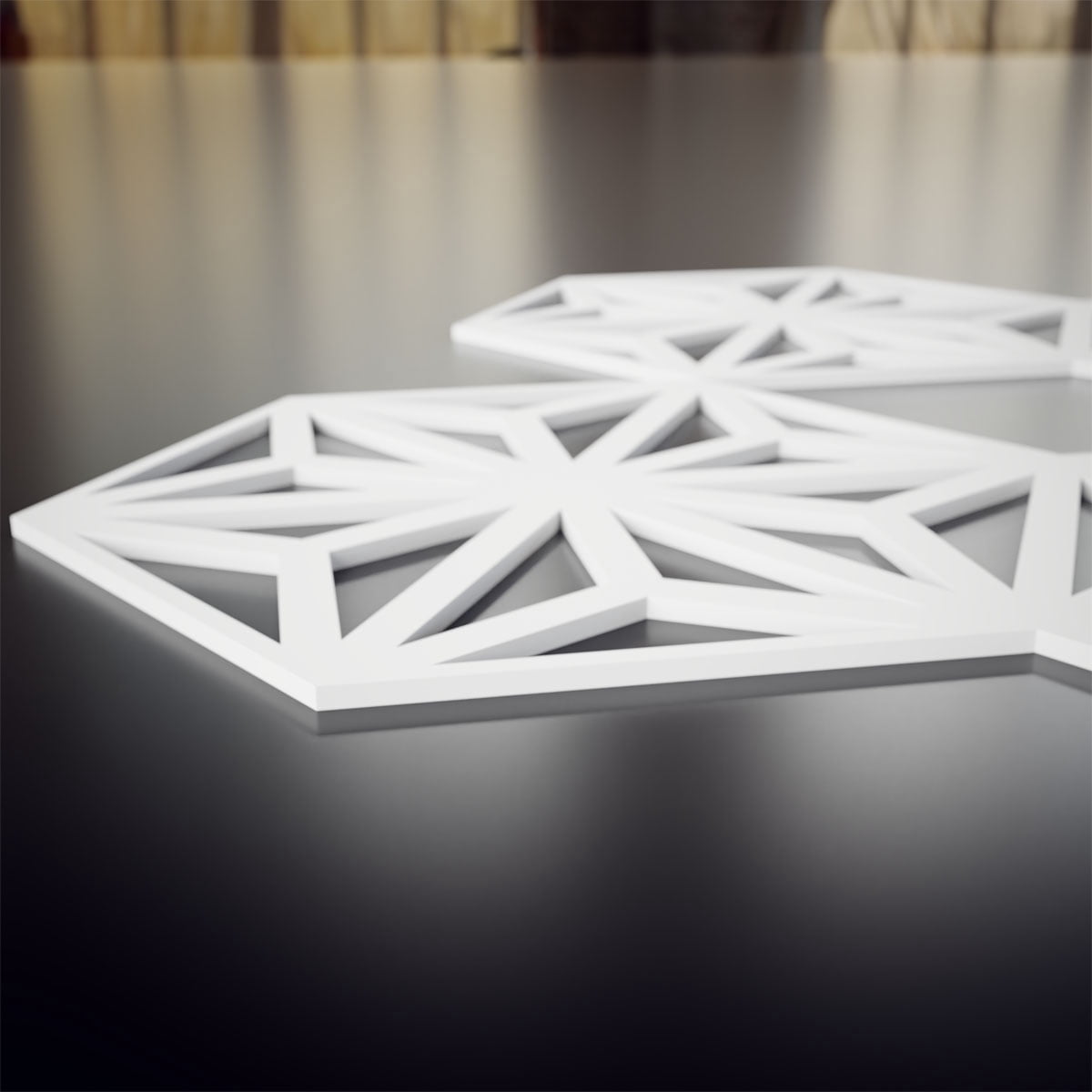 Medium Hampton Decorative Fretwork Wall Panels in Architectural Grade PVC