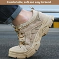 thumbnail image 2 of Safety Shoes Mens Womens Steel Toe Cap Work Shoes Lightweight Breathable Safety Trainer Non-Slip, 2 of 7
