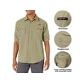thumbnail image 3 of Little Donkey Andy Men's UPF 50+ UV Protection Shirt, Long Sleeve Fishing Shirt, Breathable and Fast Dry Pale Khaki L, 3 of 6