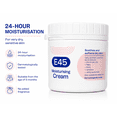 thumbnail image 3 of E45 Moisturising Cream, 350g, Dermatological Moisturizer for Dry Skin, Fragrance-Free 3 Pack, 3 of 5