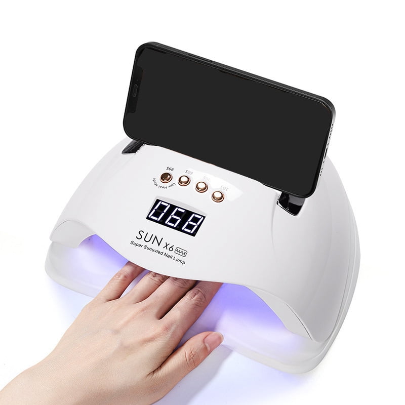 220W Professional Nail Lamp - High Power UV LED Nail Dryer for Gel Polish, Fast Curing Light with 4 Timers, Salon Quality Manicure Machine for Home and Nail Salon Use