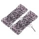 thumbnail image 2 of GAXIRE 1 par de cordones de cinta con estampado de leopardo, anchos y planos, con encaje de leopardo, divertidos, 2 of 6