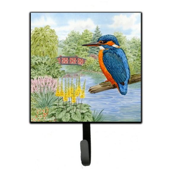 Kingfisher by Sarah Adams Leash or Key Holder