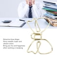 thumbnail image 4 of 100pcs Cute Bow Shape Paper Clips Colorful Metal Office Paperclips For School And Office Supplies, 4 of 8