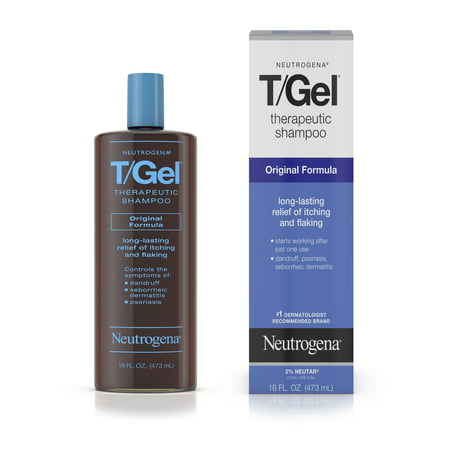 Neutrogena T/Gel Therapeutic Dandruff Treatment Shampoo, 16 fl. (Best Drugstore Color Shampoo)