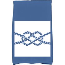 Simply Daisy 18" x 30" Nautical Knot Geometric Print Kitchen Towel