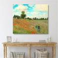 thumbnail image 4 of Aaheei The Poppy Field near Argenteuil,1873 The World Classic Art Reproductions, Giclee Canvas Prints Wall Art for Home Decor, 4 of 5