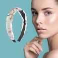 thumbnail image 2 of Unique Bargains 1 Pc Fashion Flower Pattern Headbands for Women White, 2 of 6