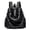 Black, variant on PRIYAL Women's Large Capacity Studded Backpack Glossy Synthetic Backpack with Golden-Tone Hardware, Multi-Pocket Design & Golden-Tone Hardware, Work, Everyday Use