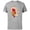 Athletic Heather, variant on Disney Panchito Three Caballeros Trip Matching Big Face - Short Sleeve Cotton T-Shirt for Adults - Customized-Black
