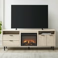 thumbnail image 6 of Innoflame 23" Electric Fireplace Insert, Fireplace Heater with Log Set & Realistic Flame, Recessed Fireplace with Over Heating Protection, Low Noise, 1400W, Black(23" X 17.6"), 6 of 7