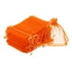 thumbnail image 1 of 50uds Organza Bolsas 8x11cm Cordón Favor Bolsas Transparente Malla Bolsa para Regalo Joyería Boda Fiesta Navidad Dulces Naranja, 1 of 7