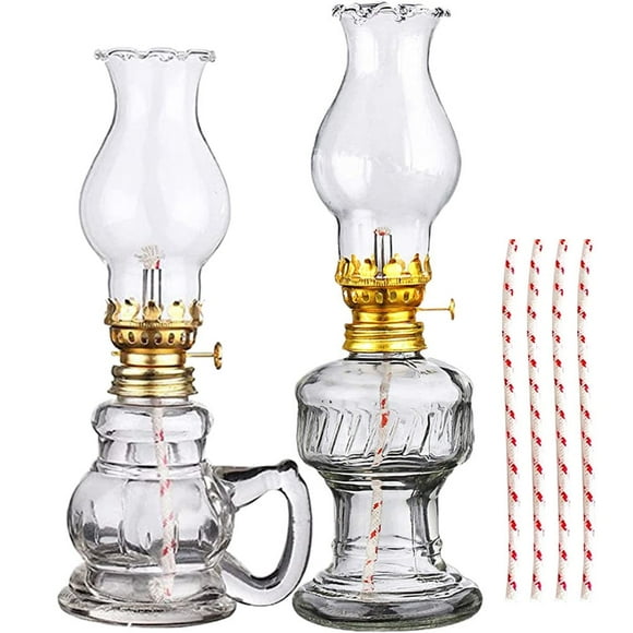 Glass Kerosene Lamp Lantern Kerosene Oil Light Home Decoration Indoor Lamp Home Decor Vintage Kerosene Lamps