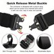 thumbnail image 3 of 3pcs Men's Quick-Release Belts - Durable Nylon with Alloy Buckle, Sporty Black Waistbands for Hiking & Outdoor Activities, 3 of 4