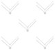 thumbnail image 1 of Guardurnaity Mujer Collar Brillante Doble Capa Colgante Cuello Cadena Gargantillas Decoración Joyería Novias para Boda Oro Blanco Or blanc 5Conjunto, 1 of 6
