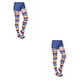 thumbnail image 1 of Medias Pantimedias Calcetines Largos Minnieouse Iris Calentador de Piernas Tipo 1 2piezas, 1 of 6