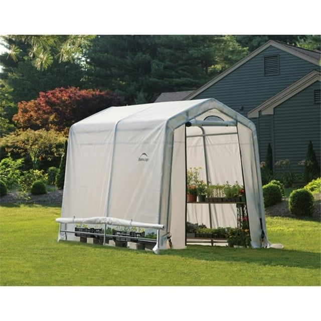 True Shelter GH68 6 x 8 Foot Portable Steel Frame & Polyethylene Greenhouse Kit