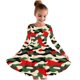 thumbnail image 1 of Odeerbi Vestido Niña Ballet Skater Manga Larga Camuflaje Estampado Elástico Twirly Vestido Línea A Vestido Recital Escolar Cuello Redondo, 1 of 4