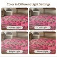 thumbnail image 7 of ODIKA Pink Print Cheetah Leopard Spotted Tiger Inspired Motif Zebra for Playroom, Bedroom, Reading Nook, Pet Friendly & Kids Safe Play, 7 of 7