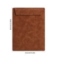 thumbnail image 2 of Pxyqht Leather-Like Clipboard, Magnetic Clipboard Pad, Document Organizer, Writing Pad for Office, School and Home Use, 2 of 8