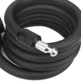 thumbnail image 2 of Cable negro de 1,2 m para una mayor protección antirrobo con sistema de llave Candado de cadena de bicicleta de alta seguridad, 2 of 8