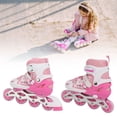 thumbnail image 3 of Patines En Línea Para Niños, Patines Con Cuchillas Para Niños, 4 Ruedas Iluminadas, Mayor Confianza Para Regalo De Navidad, 3 of 7