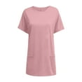 thumbnail image 4 of Summer Tops for Women plus Long Sleeve Turtle Neck Tee Women T Shirts Casual Pack Shirt Shirt Small 2 Womens Long Tee Stretch Womens Tops And Tees Compression T Casual Fashion Pink S, 4 of 4