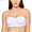 White, variant on Women's Bandeau Bra Strapless Padded Strapless Bra Push Up With Non Silicone Transparent Straps Women's Tube Top Bralette Without Underwire Padded Bras