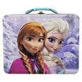 thumbnail image 2 of Disney Frozen 3D Design Embossed - Metal Tin Lunchbox (Purple), 2 of 3
