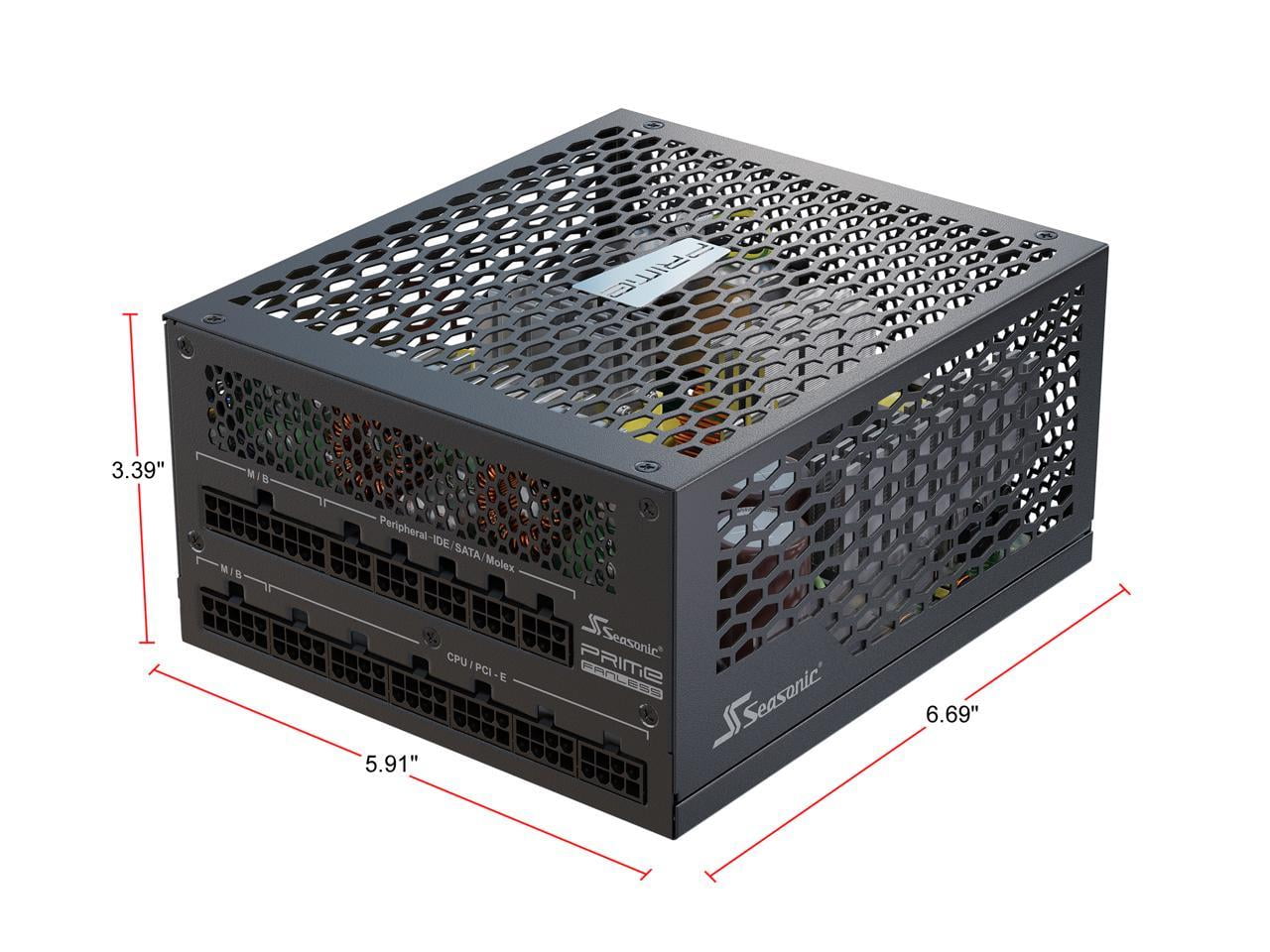 Seasonic PRIME FANLESS TX-700, 700W 80+ Titanium, Full-Modular