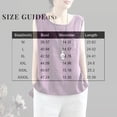 thumbnail image 3 of KDDYLITQ Cotton Linen Tank Tops for Women 2026 Summer Vacation Lounge Tees Loose Fit Sleeveless Crewneck Neck Shirts Lightweight Tshirts White M, 3 of 5