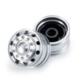 thumbnail image 2 of VONKY Easy To Replace And Install Rear Rim For 1/14 RC Car Durable Rear Wheel Long Service Life Wheel Hub Silver, 2 of 6