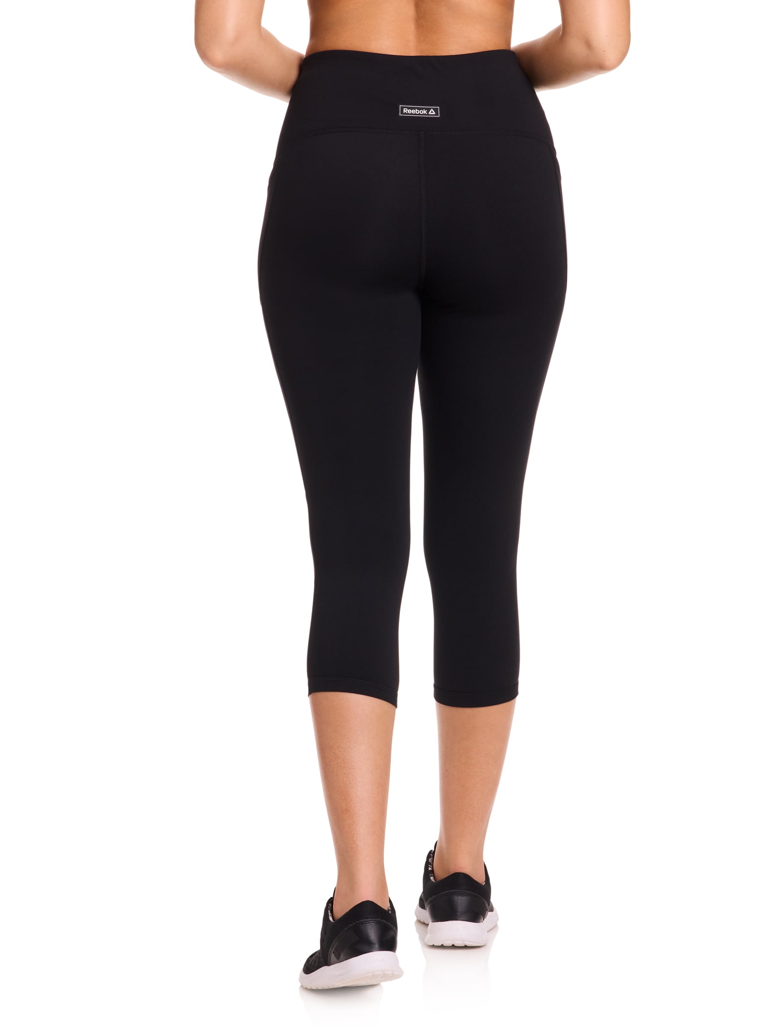 Reebok Women's On the Run High Rise Capri Legging, Sizes XS-XXXL