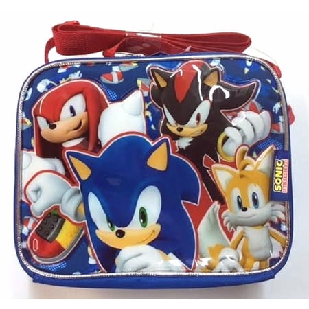 Blue Sonic Shadow Lunch Bag
