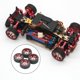 thumbnail image 3 of 4 Neumáticos de goma para ruedas delanteras traseras RC Yotijar para K989 Truck Crawler Car Trucks Piezas de repuesto rojo, 3 of 8